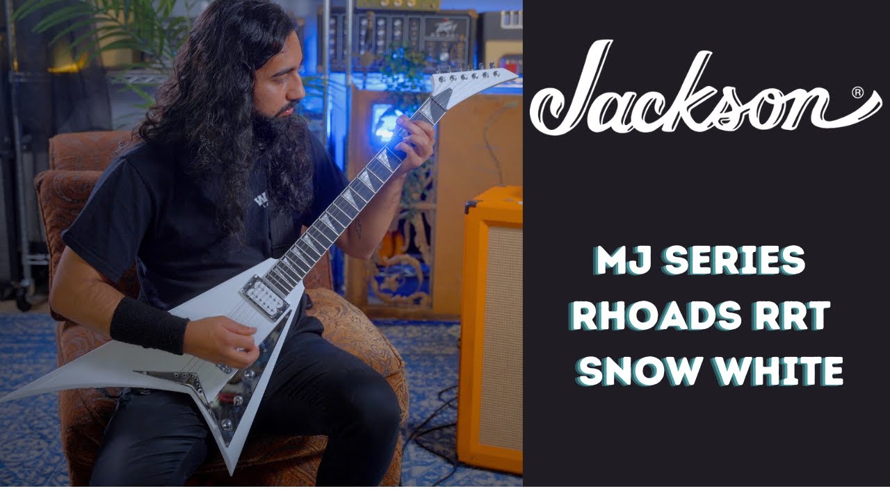Jackson MJ Series Rhoads RRT - Snow White Demo