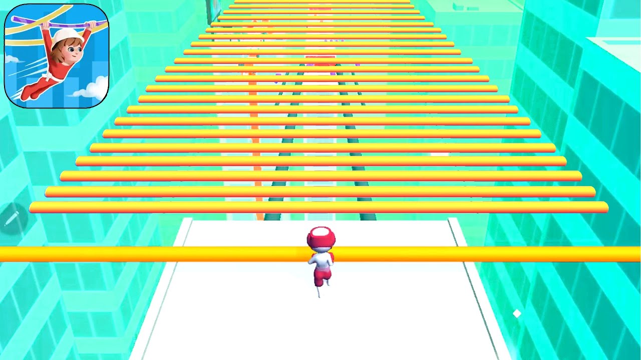 New Satisfying Mobile Game BIG UPDATE Gaming Roof Rails Top Gameplay Android,iOS Walkthrough