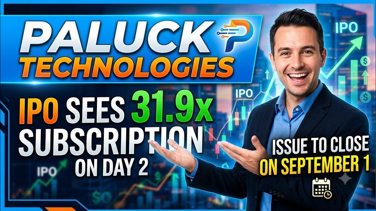Paluck Technologies IPO sees 31.9x subscription on Day 2; issue to close on September 1
