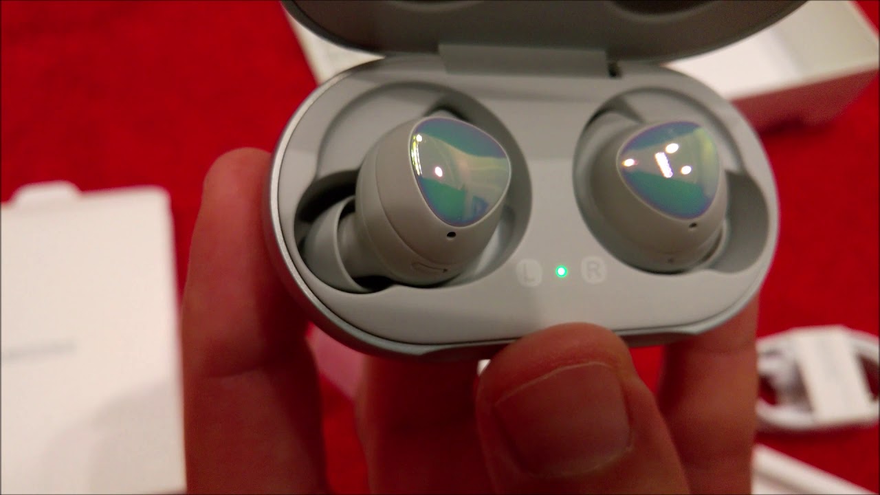 Samsung Galaxy Buds | Srebrne | Rozpakowywanie | Model SM-R710