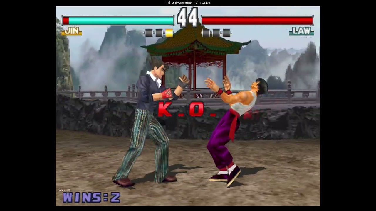 Tekken 3 Online India 🇮🇳 Lucky VS Turkey 🇹🇷 Rivalyn Match