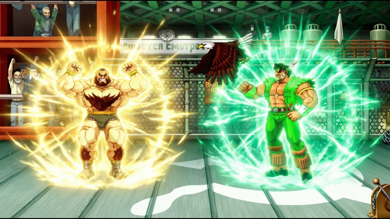 ZANGIEF vs T.HAWK (Street Figther 2 DX Mugen)