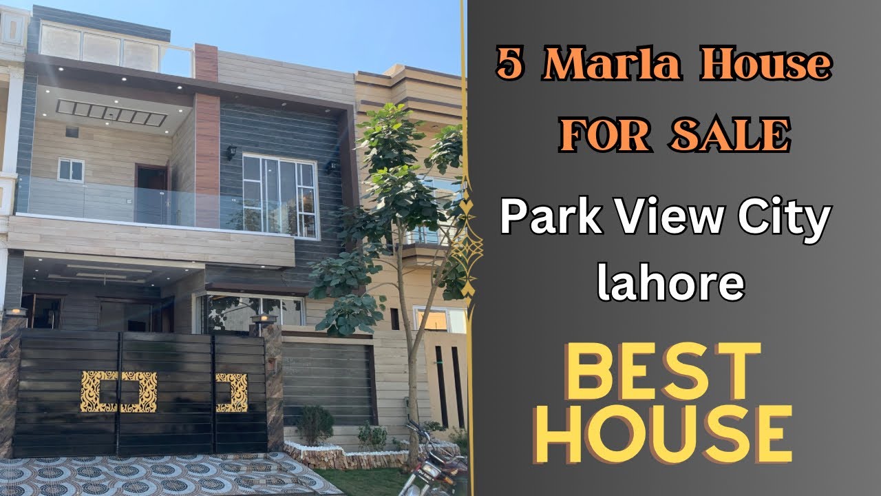 5 Marla Beautiful Design House FOR SALE | Park View City lahore
