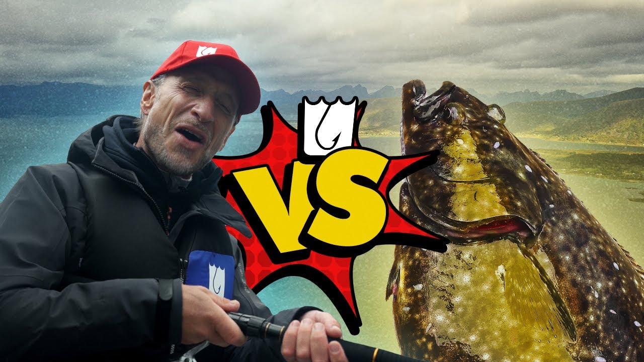 Andreas VS Världens största plattfisk - Fiske i ett levande hav