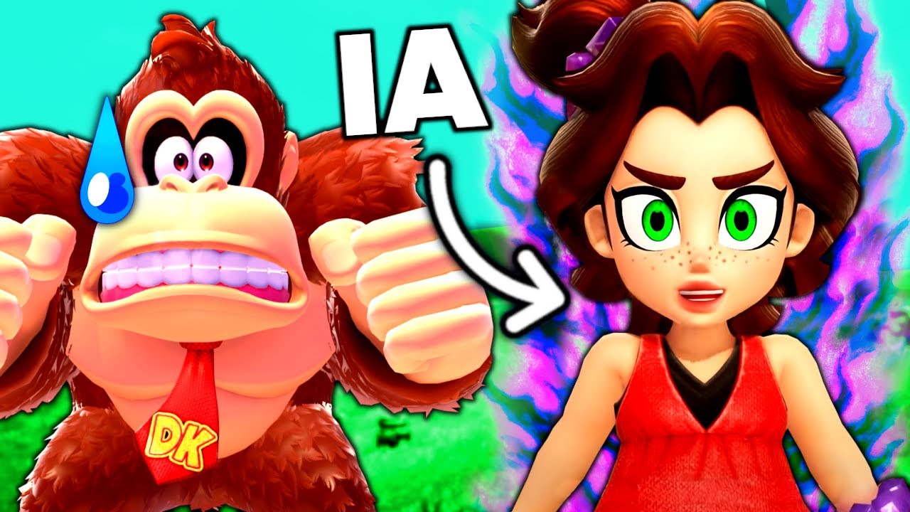 Donkey Kong Bananza mais une IA contrôle MON JEU !