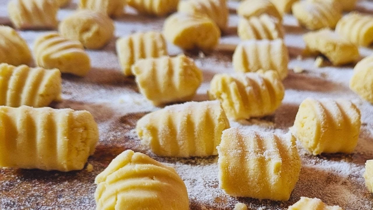 Ñoquis de GARBANZO 😮😮😮 Sin Gluten, Veganos y Saludables.