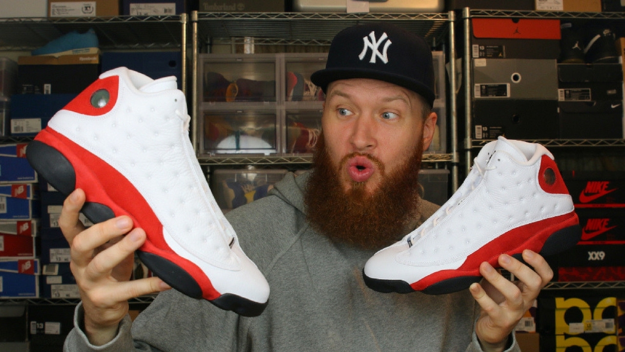 EARLY LOOK: 2017 AIR JORDAN 13 OG CHERRY!