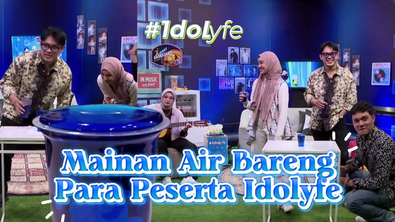 Keseruan main air bareng para peserta Idolyfe #rctiplussuperapp #idolyfe