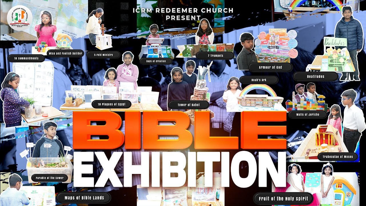 KIDS BIBLE EXHIBITION #Bibleexhibition #Kidsbibleprojects  #Sundayschoolprojects