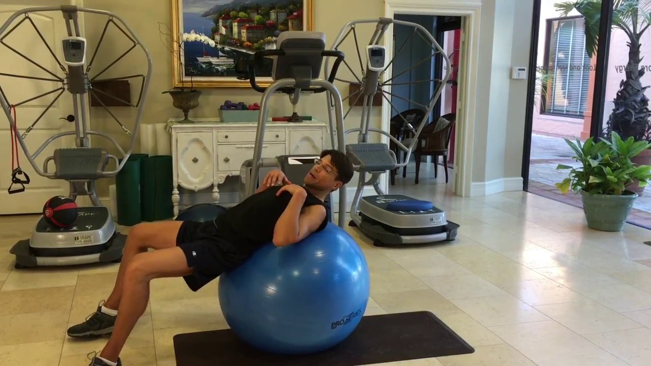 8 Ball Exercises to Improve Neck & Back Strength and Posture