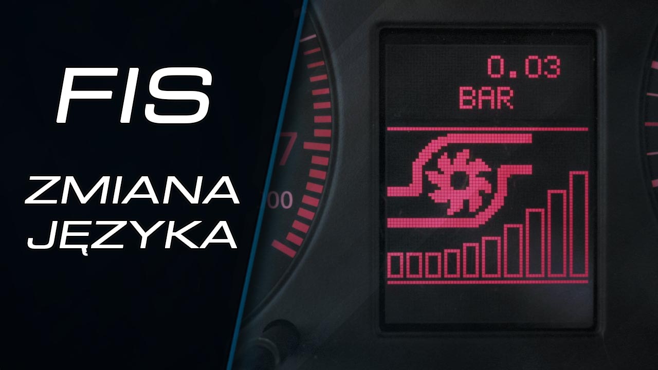 Zmiana języka na wyświetlaczu FIS  -  VW / Skoda / Audi / Seat