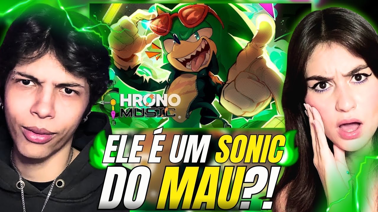 CONHECENDO SCOURGE (Sonic) | CHRONO - FLAGELO - REACT VT e LELE