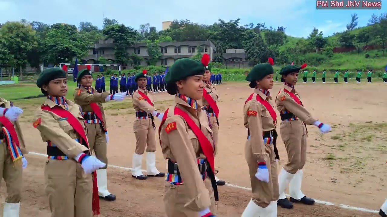 पीएम श्री जवाहर नवोदय विद्यालय पश्चिमी सिंहभूम में 79वें स्वतंत्रता दिवस बड़े धूमधाम से मनाया गया