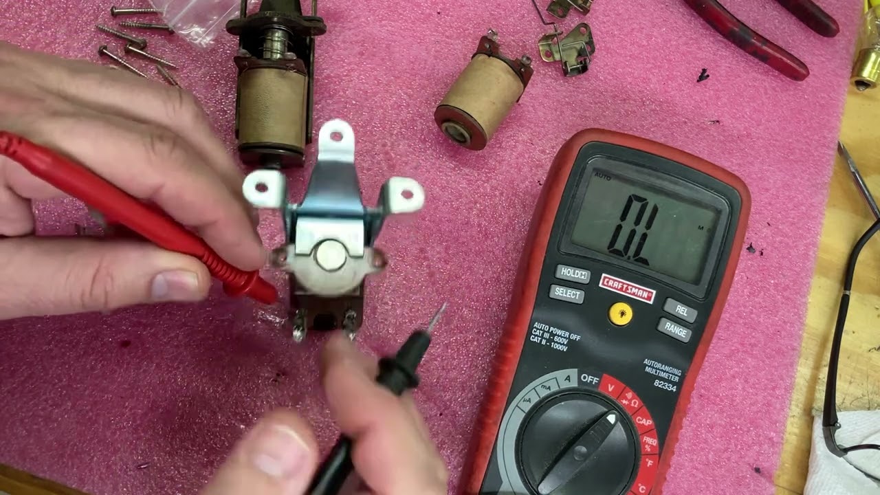 Pinball coil ohm resistance difference A-4893 standard vs yellow dot