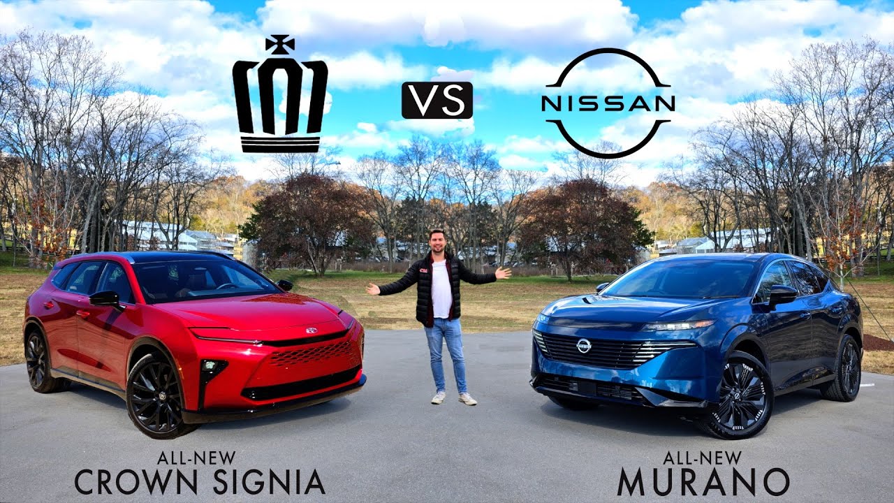 NEW BATTLE! -- 2025 Nissan Murano vs. 2025 Toyota Crown Signia: Comparison