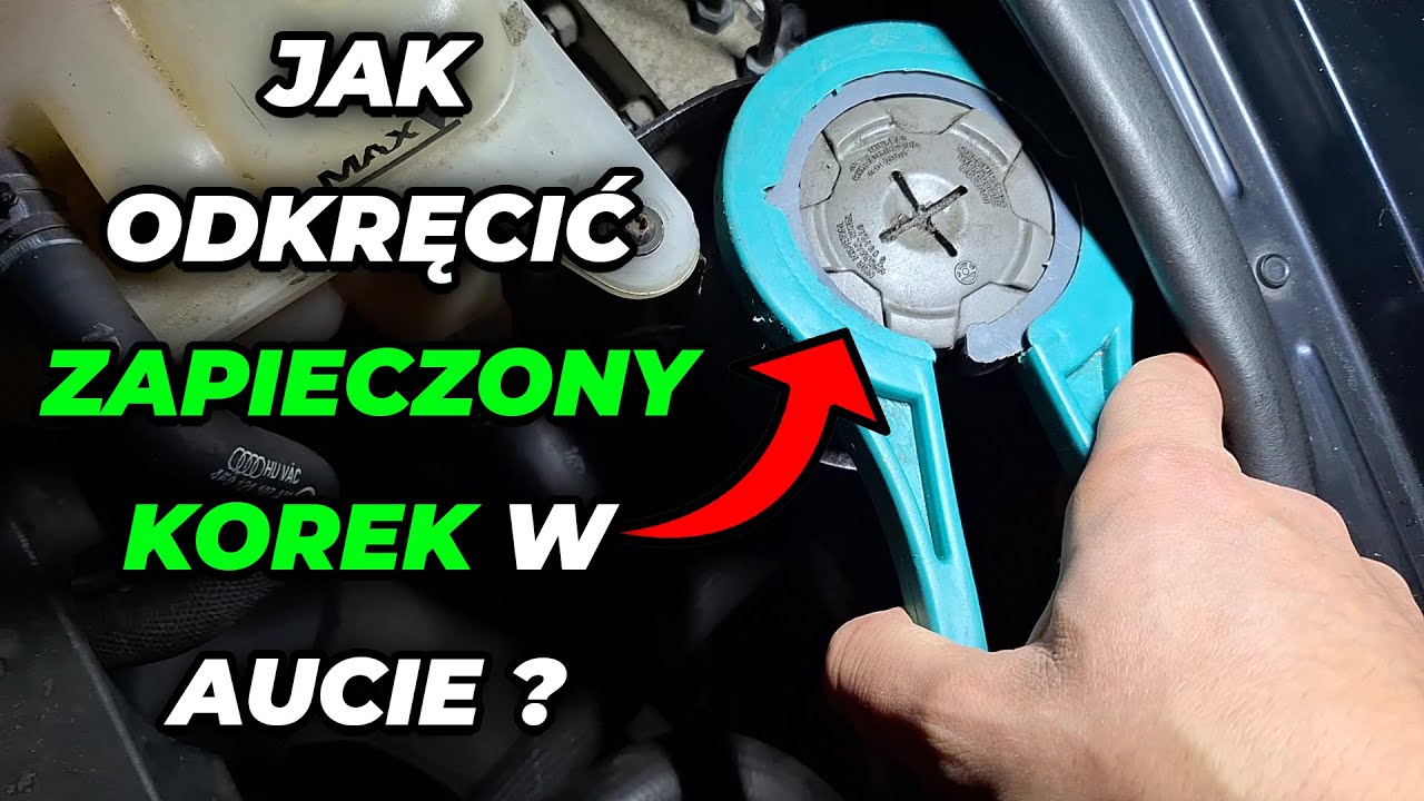 JAK ODKRĘCIĆ ZAPIECZONY KOREK W AUCIE ? - Zimowy przegląd Audi
