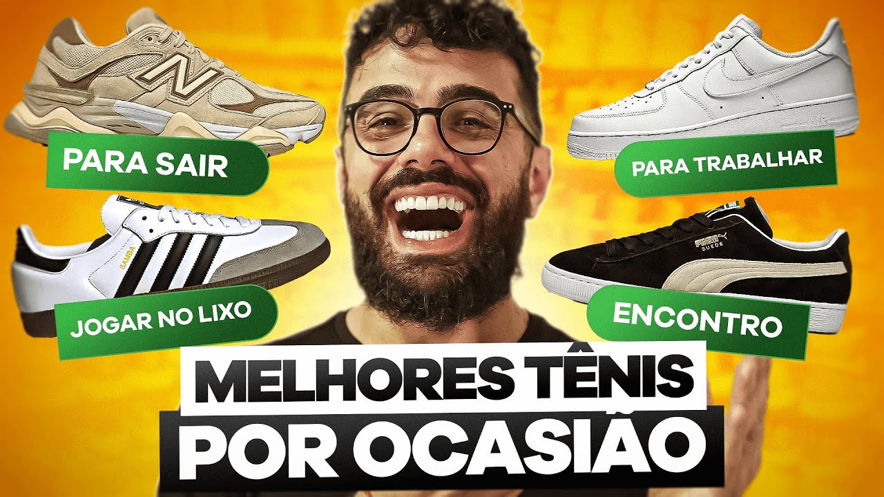 o MELHOR TÊNIS para CADA OCASIÃO | 13 bons tênis masculinos para 2026