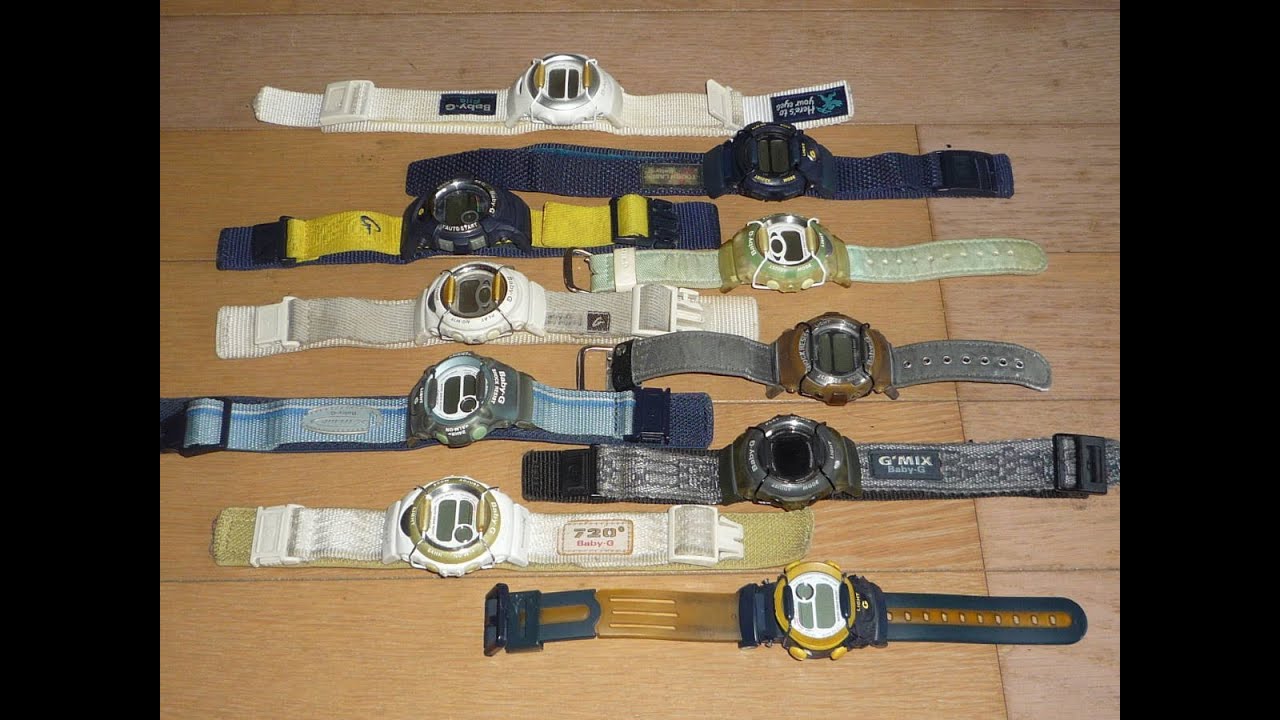 Про часы casio g shock baby из 90х