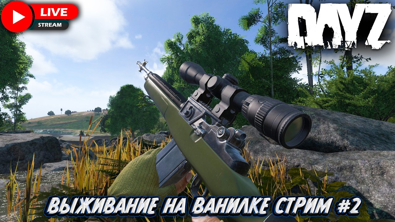ВЫЖИВАЮ В СОЛО НА ВАНИЛЬНОМ СЕРВЕРЕ В DAYZ 1PP🔪СТРИМ №2