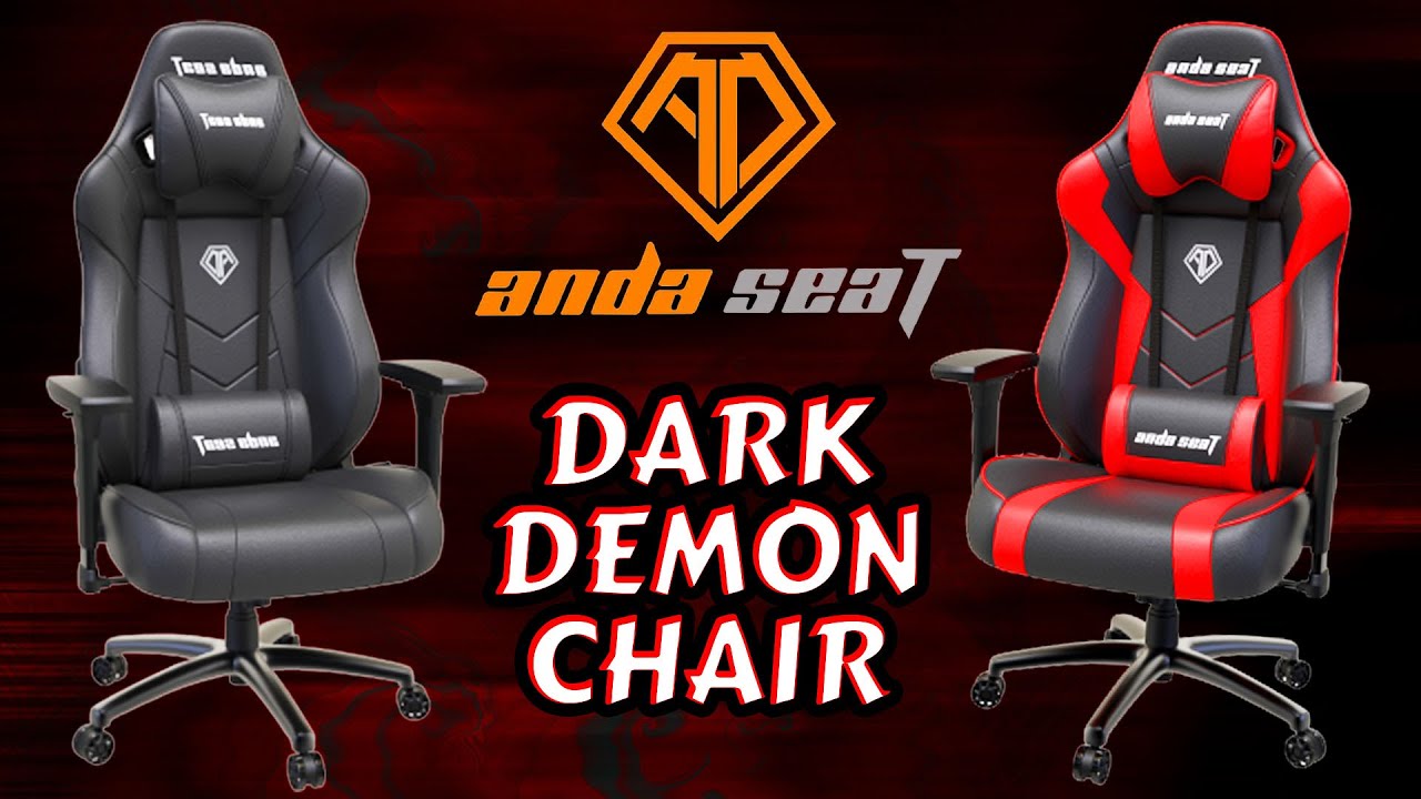 AndaSeat Dark Demon Gaming Chair Unboxing + Review. Comfort and Durability!