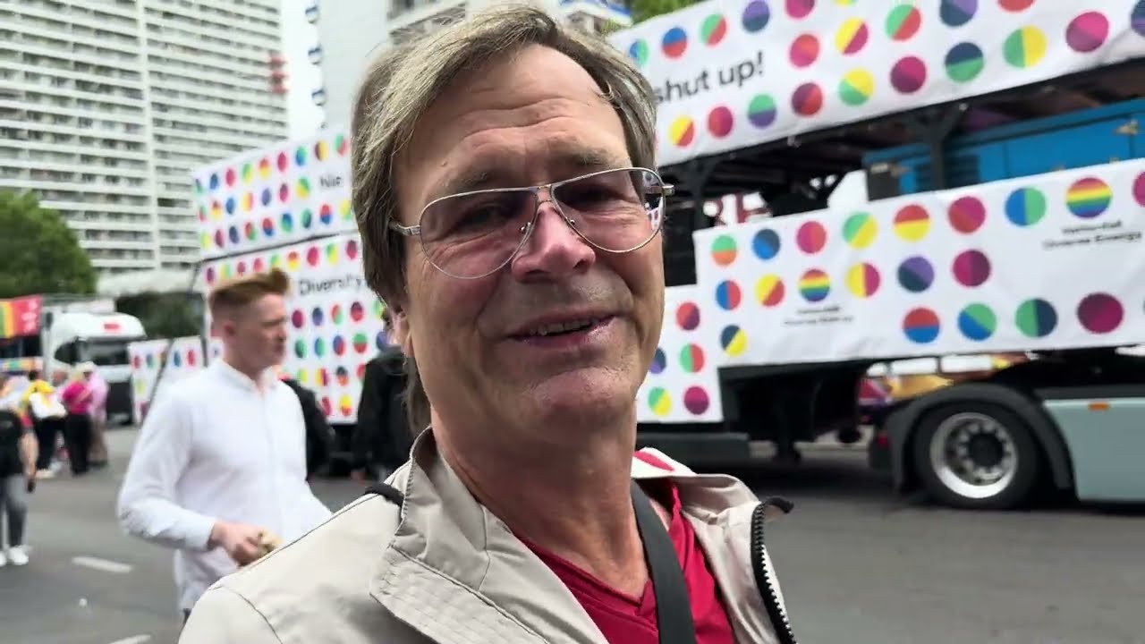 26.07.2025 Berlin CSD Walk with Steve Norman from Spandau Ballet