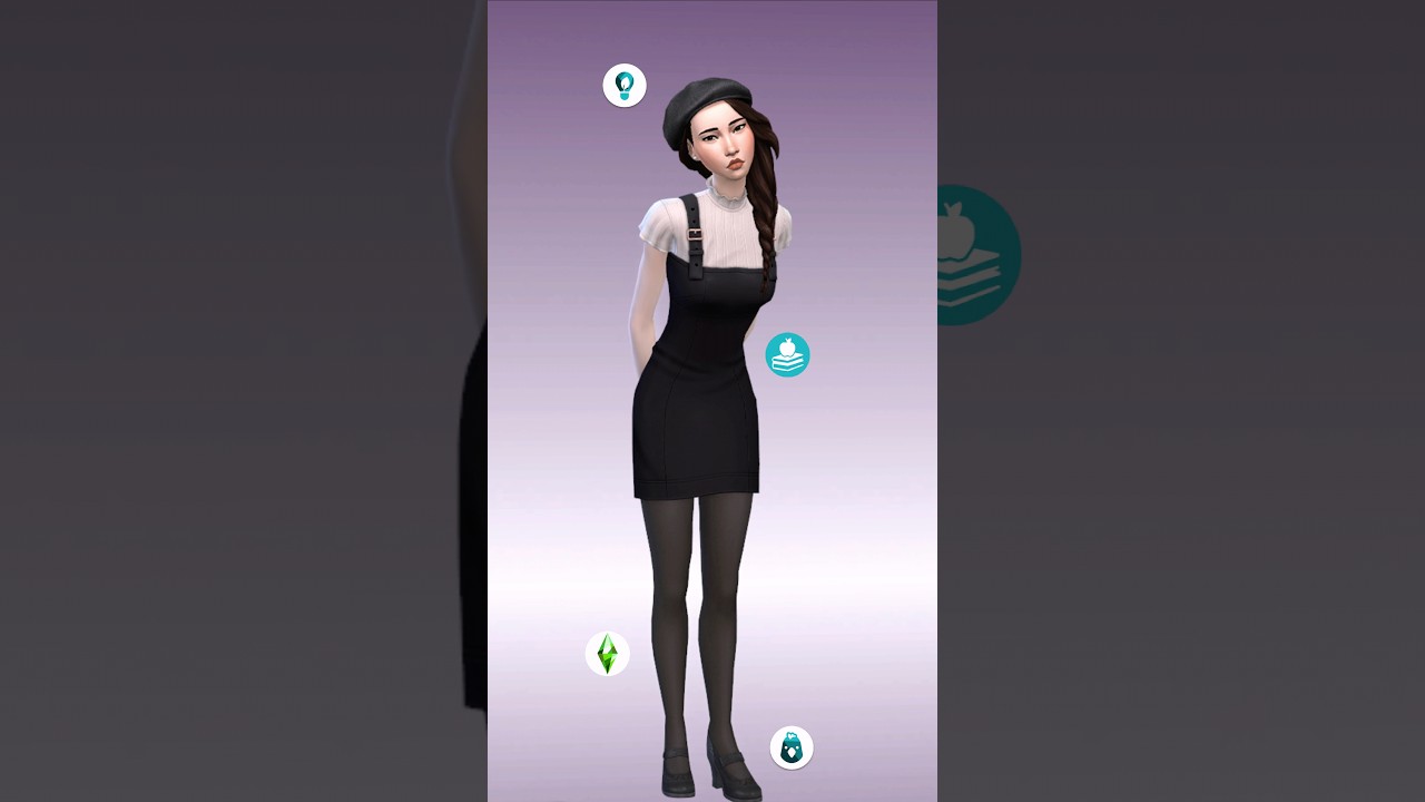 Total look Outfit Ideas | The sims 4 CAS no CC