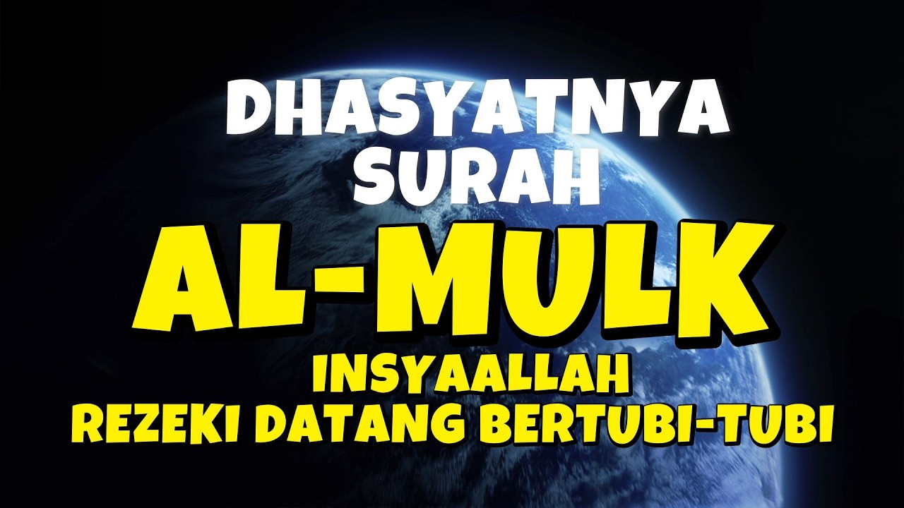 🔴 LIVE! Surah Al-Mulk Paling Dicari 2026 | Rezeki Mengalir & Terhindar Azab Kubur