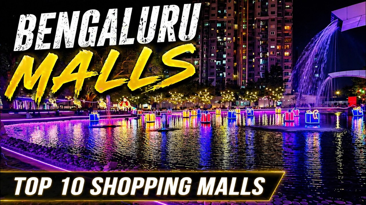 Top 10 Shopping Malls in Bangalore for an Unforgettable Christmas Celebration!🎅🎁 | Ultimate Festive🎄