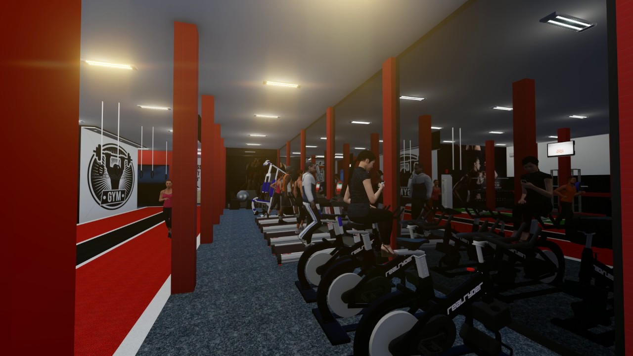 ANIMAÇÃO GINÁSIO 3D (ANGOLA)