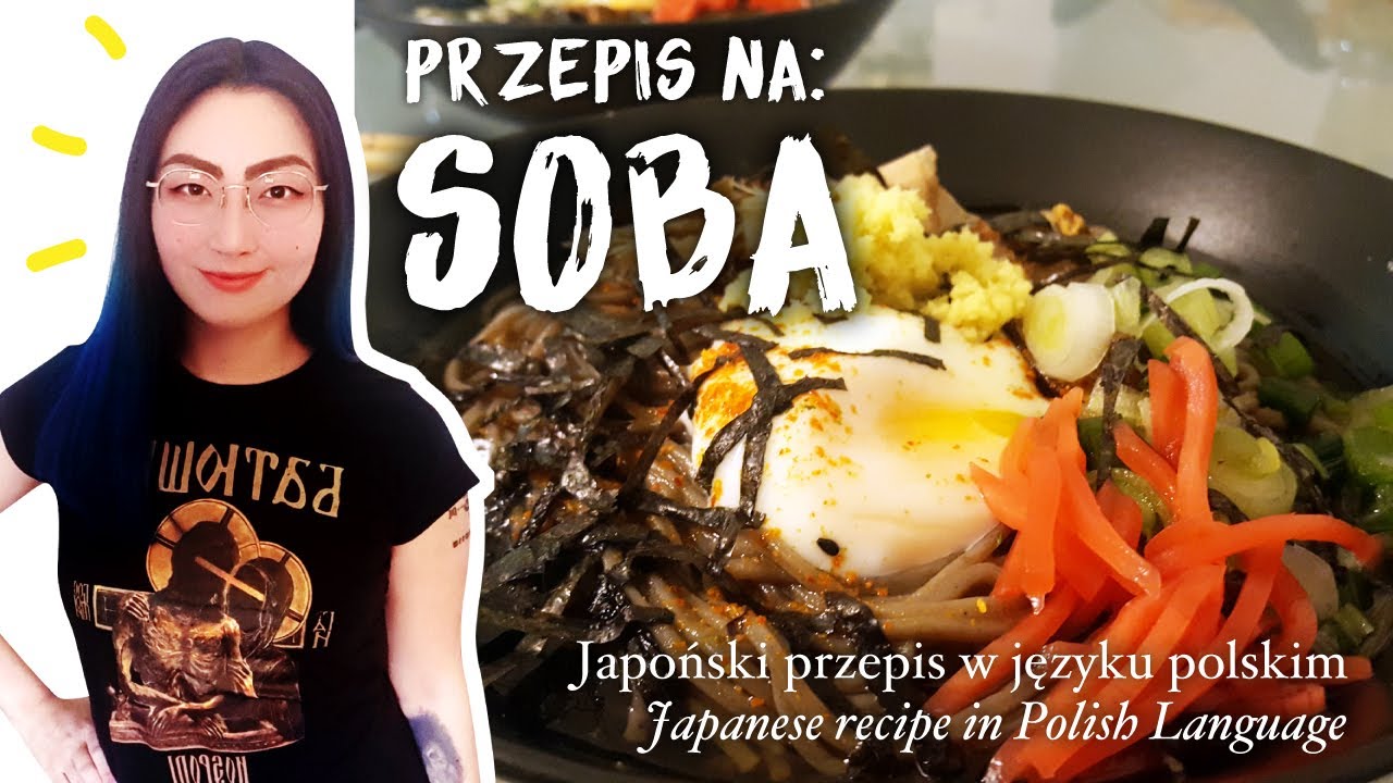 Przepis na: makaron Soba [Japoński przepis w języku polskim] (Sub)