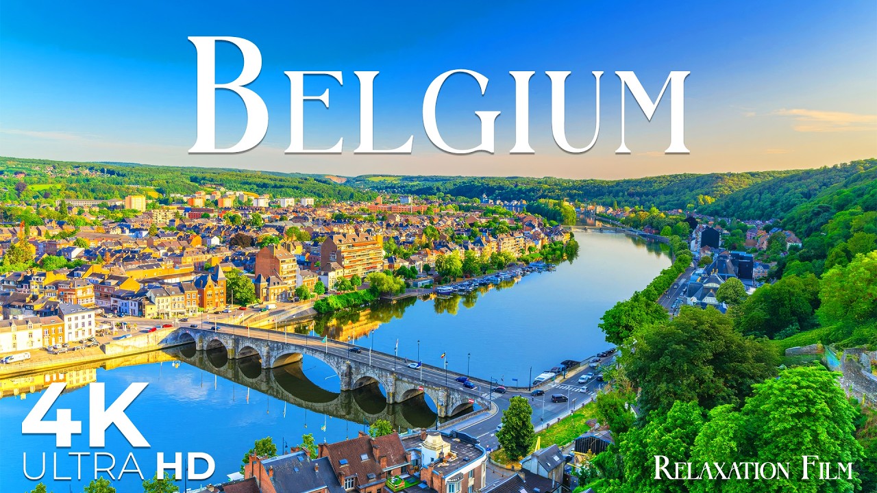 BELGIUM 4K &bull; The World's Most Beautiful Fairytale Towns with Deep Calming Music - Relaxation Film