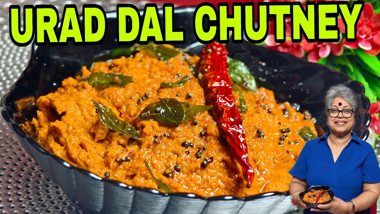 Urad dal Chutney|ಉದ್ದಿನಬೇಳೆ ಚಟ್ನಿ| Mangalorean special|7 days 7 chutney recipes|Good Friday Special