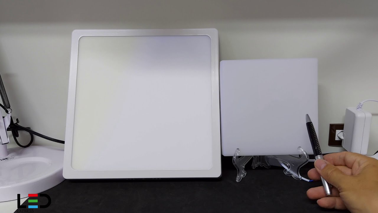 Painel Borda Infinita 2x1 Embutir ou Sobrepor