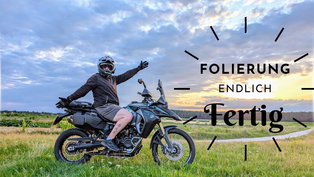 🤩Motorrad folieren🤩BMW bekommt eine neue Farbei teil 2🤩 :DO-IT Donnerstag #6