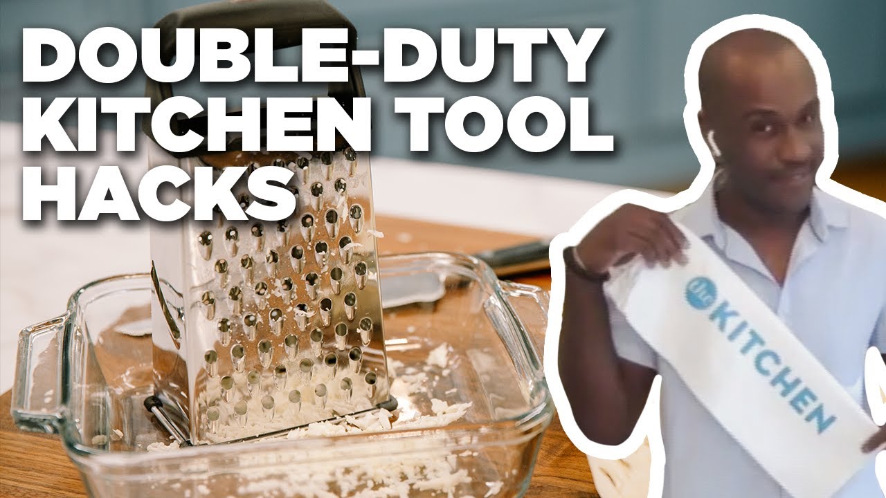 Double Duty Kitchen Tool Hacks (with Cliff Crooks) | The Kitchen | Food Network