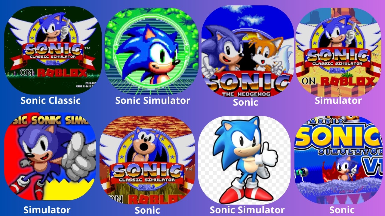 Sonic Classic Simulator on Roblox,  Sonic Hedgehog, gameplay. Let's go!!!!