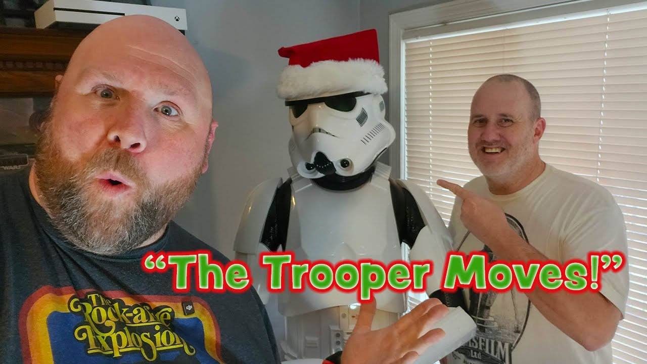 Building The Animated Holiday Stormtrooper From Home Depot