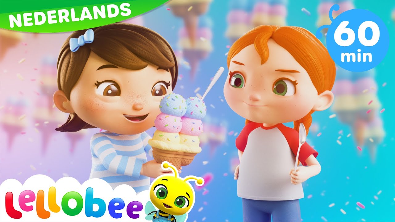 IJsjes Lied | Lellobee Nederlands | Kinderliedjes | Leervideo's voor kinderen