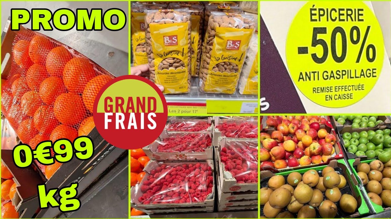 😱GRAND FRAIS PROMO-50% CHOCOLAT FRUITS ET LÉGUMES 30 décembre25 #grandfrais #promograndfrais #promo