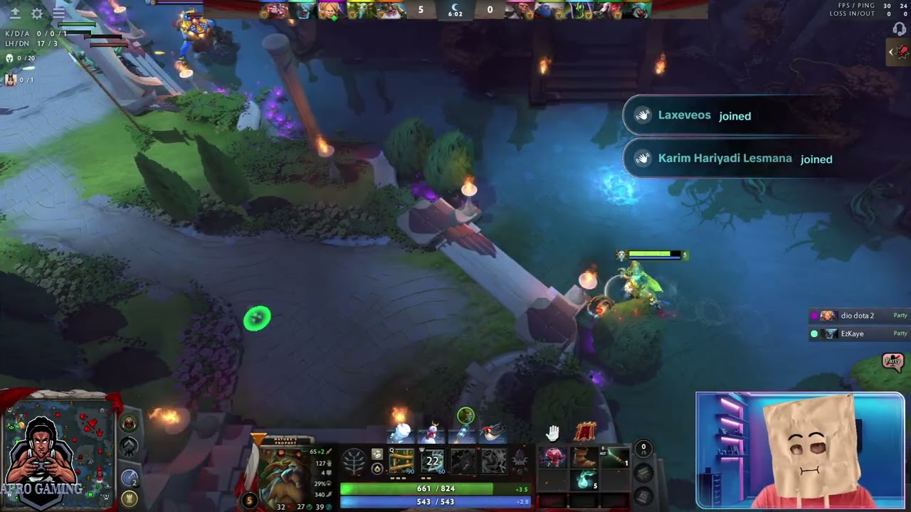 🌳 GLOBAL TELEPORT TEROR MAP! NOP BIKIN MUSUH STRESS – AfroGaming Dota 2
