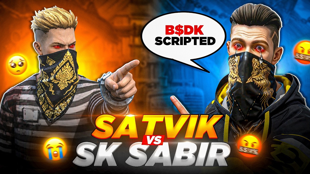 Satvik *ABUSED* Sk Sabir Boss On Live !!🤬 Truth of 51 Kill World Record 🥺💔