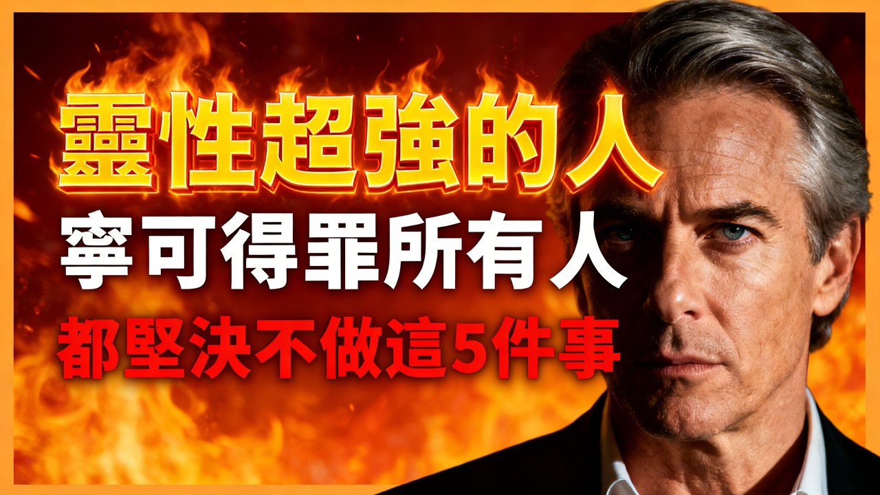 靈性高的人，早就看透這5個陷阱！從不做這5件蠢事！#人生智慧 #心理學 #人性 #思維模式 #成功哲理