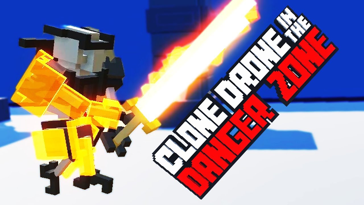 THE ARMORED ROBOT WARRIOR! NEW Endless Mode RECORD! - Clone Drone in the Danger Zone Gameplay