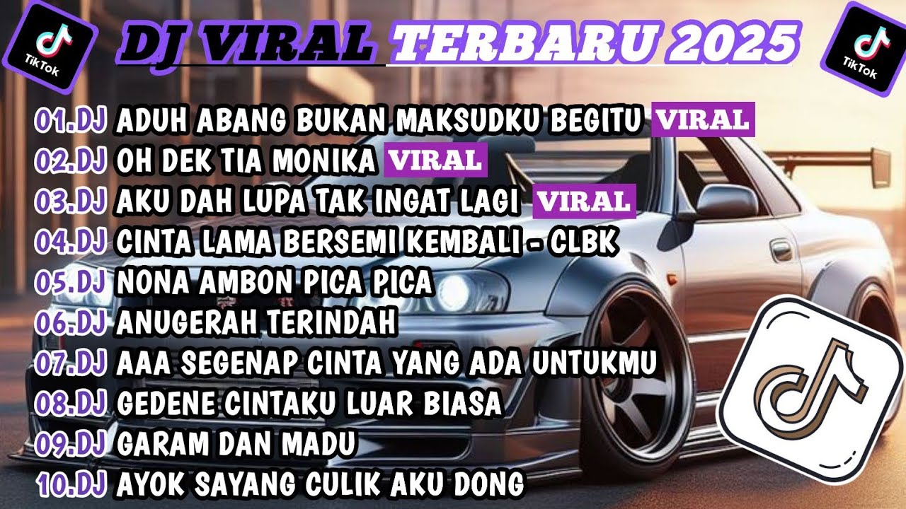DJ TIKTOK TERBARU 2025-🎵 DJ ADUH ABANG BUKAN MAKSUDKU BEGITU🎵 DJ OH DEK TIA MONIKA FULL ALBUM