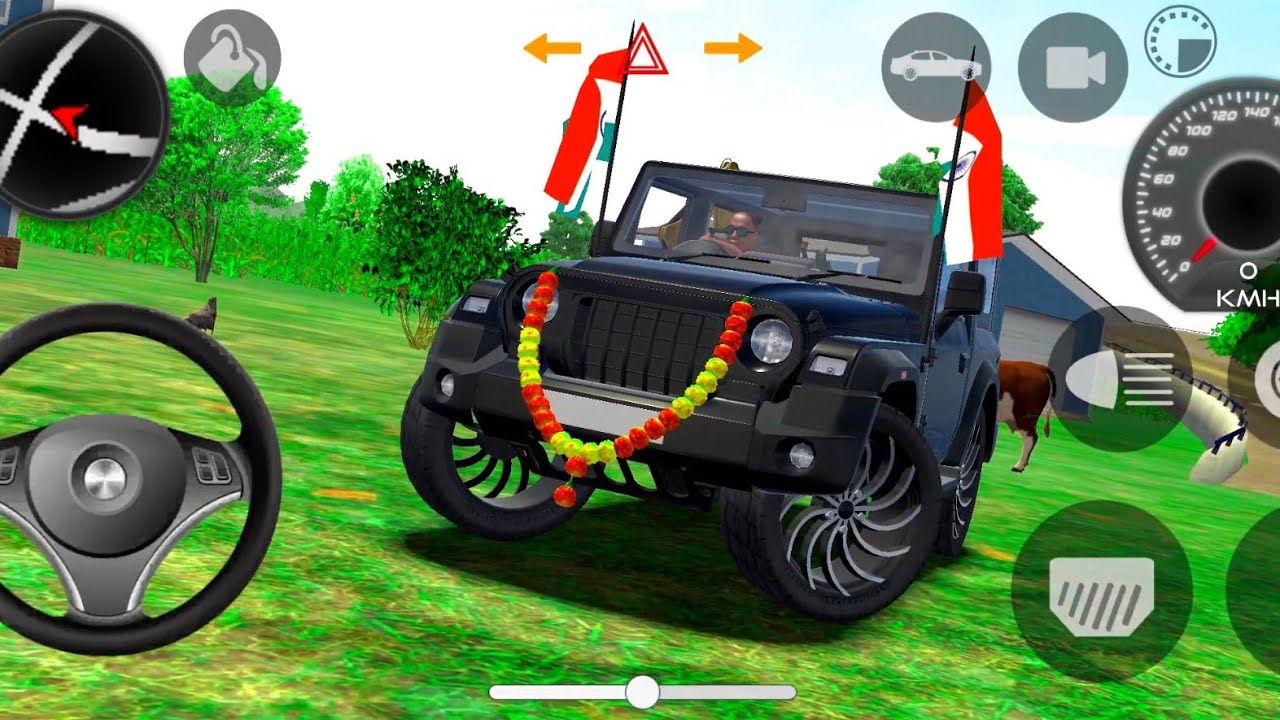 Modified Mahindra Thar Car Games: 😈Indian Cars (Gadi Wala Game) - Car Game Android Gameplay 2026
