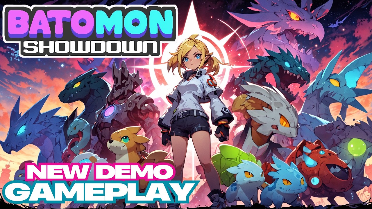 Batomon Showdown | New Demo Gameplay | Auto Battler Creature Collector