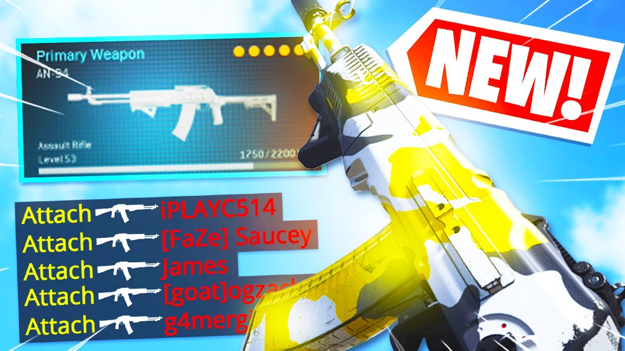 The NEW DLC AN-94 is OVERPOWERED in Modern Warfare! (New DLC Weapon)