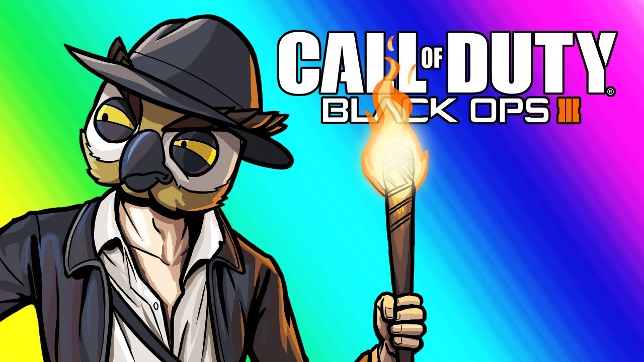 Black Ops 3 Zombies Funny Moments - Indiana Jones Map!