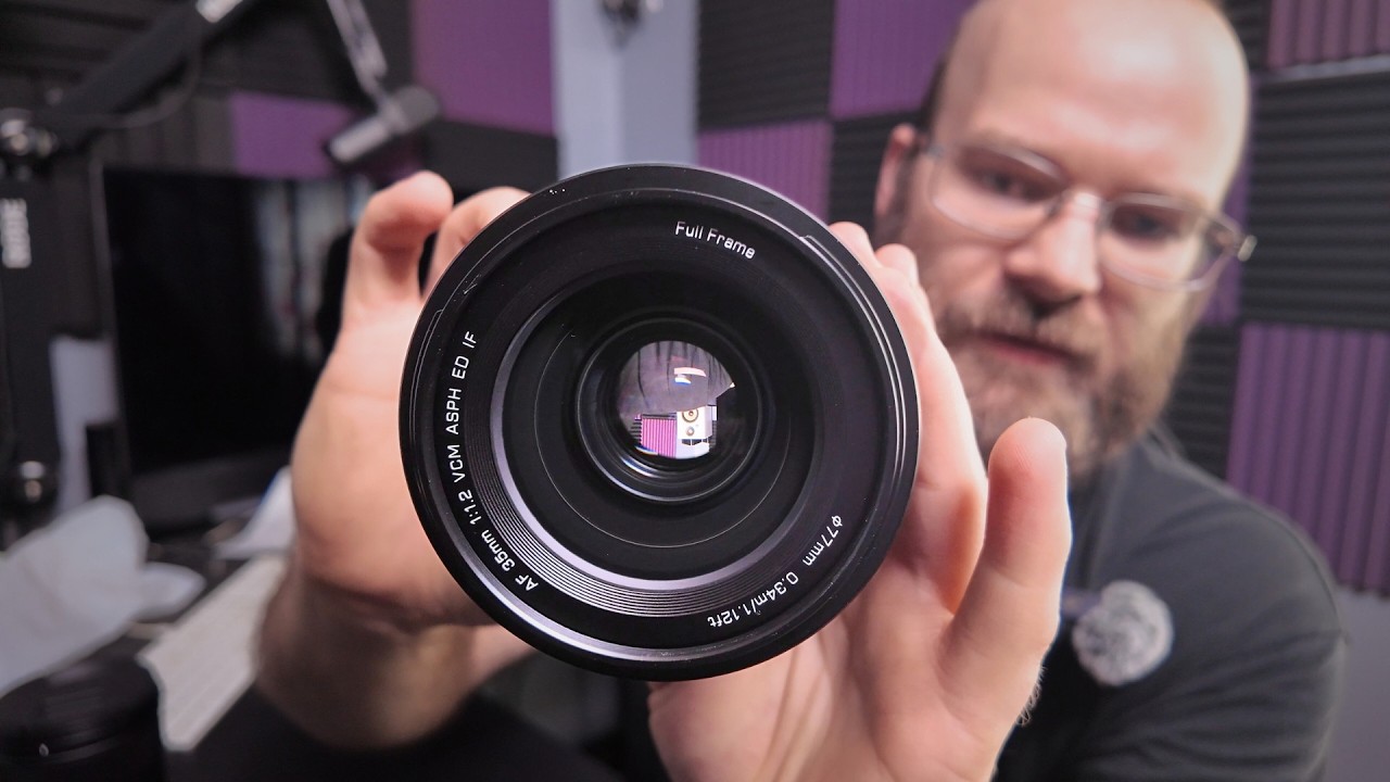 Фотоаппарат Viltrox 35mm f/1.2 LAB демонстрирует возможности Nikon.