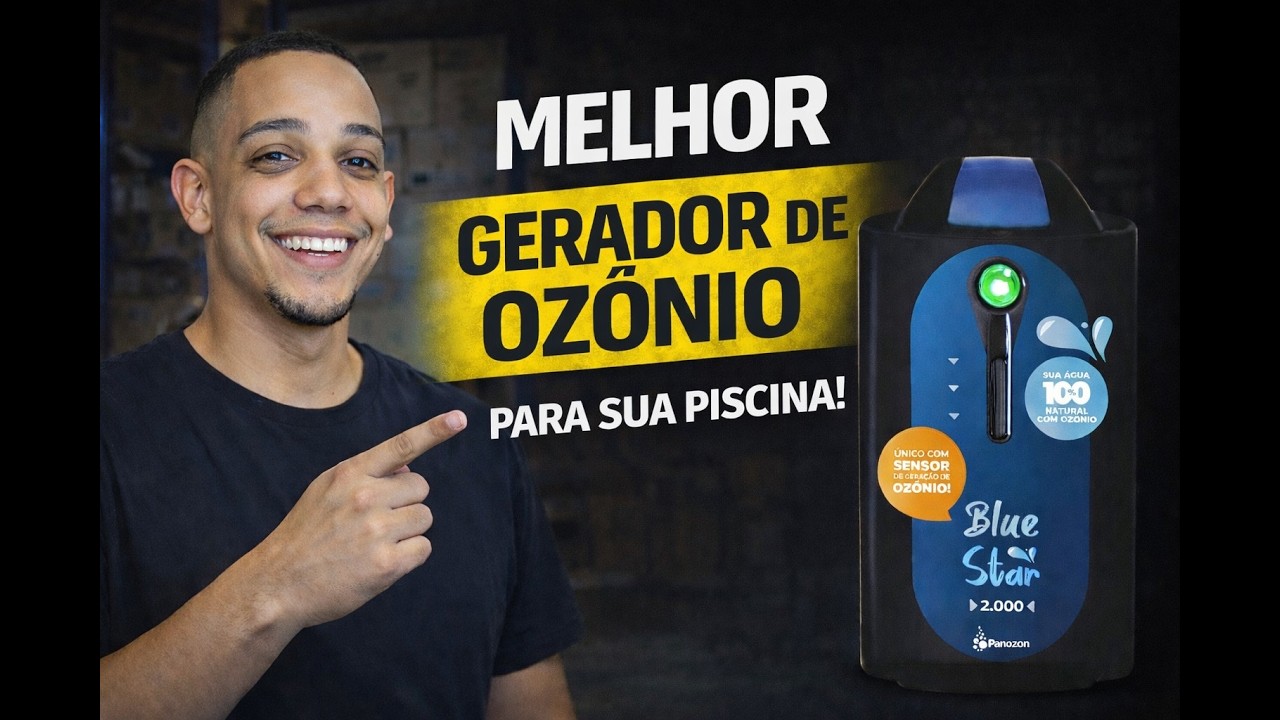 O MELHOR GERADOR DE OZÔNIO PARA SUA PISCINA! - Como saber?